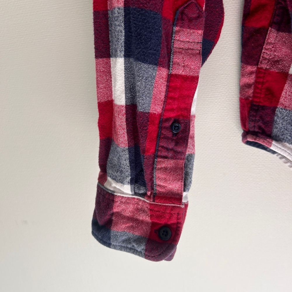 Y2K ABERCROMBIE & FITCH Buffalo Plaid Button Down Flannel Shirt Indie | Men’s XL - Picture 14 of 16
